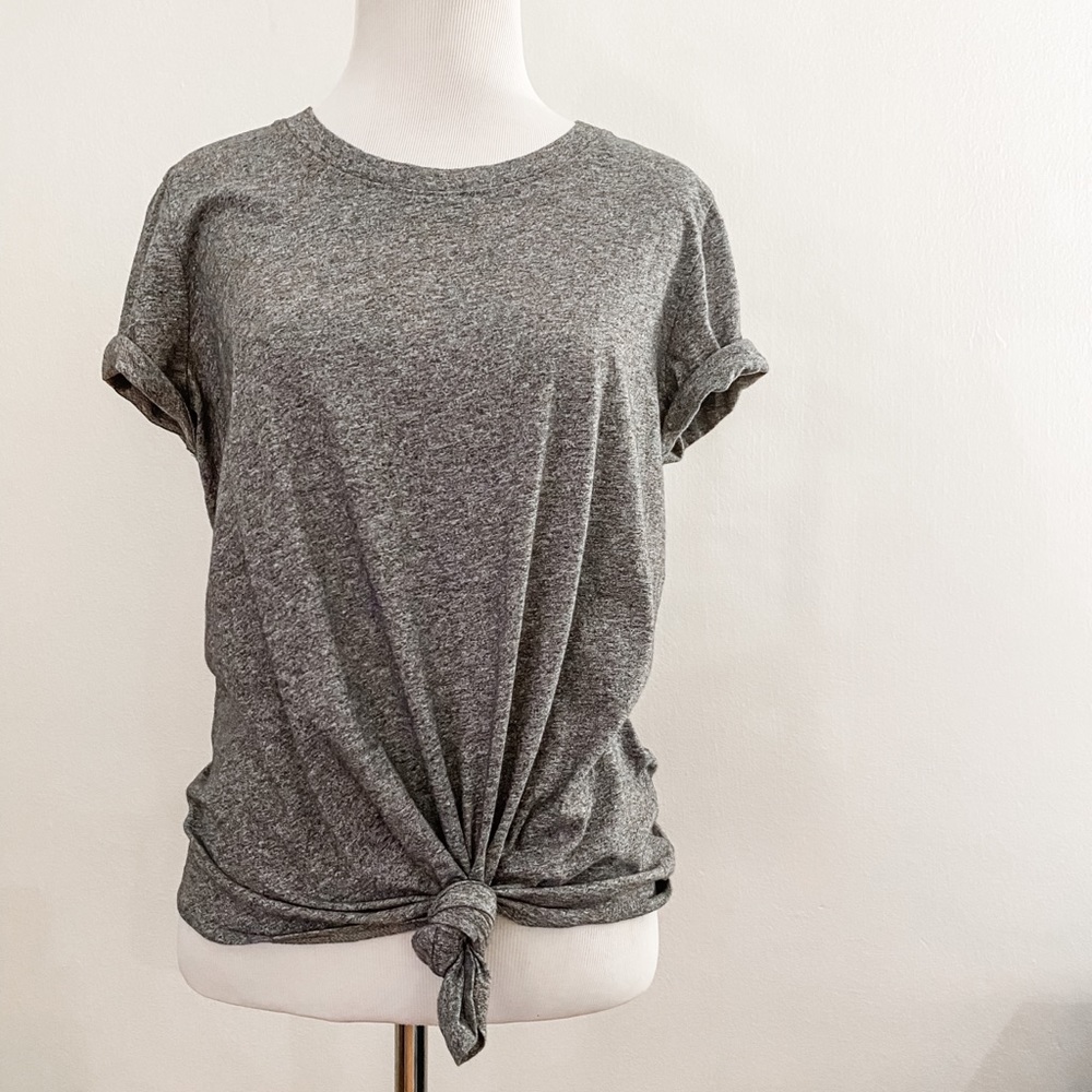 Madewell Heather Gray Tee Shirt